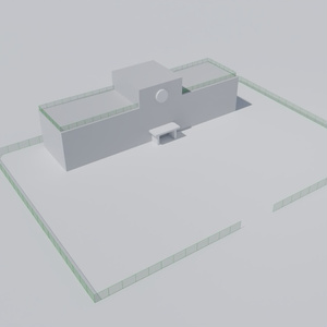 グリーンフェンス　3Dモデル 缩略图 7