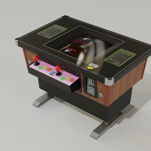 テーブル筐体用ブラウン管　東芝製　基盤付き 14インチサンワコンパネテーブル筐体のレストア☆その2