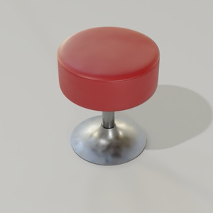 ゲーセンの椅子C　3Dモデル 缩略图 3