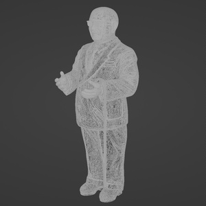 おじさんの人形　3Dモデル 缩略图 7