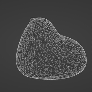 鳥のお菓子2　3Dモデル 缩略图 7