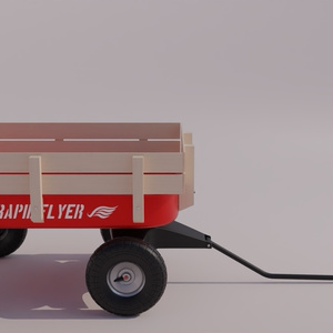 ガーデンカート　3Dモデル 缩略图 8