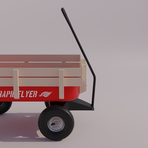 ガーデンカート　3Dモデル 缩略图 7