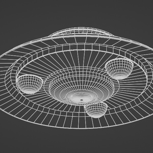 UFO　3Dモデル 缩略图 6