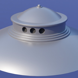 UFO　3Dモデル 缩略图 4