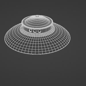 UFO　3Dモデル 缩略图 5
