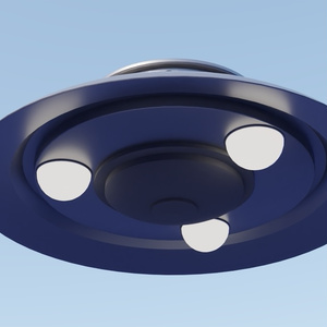 UFO　3Dモデル 缩略图 2