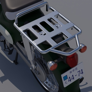 50ccバイク　3Dモデル 缩略图 7