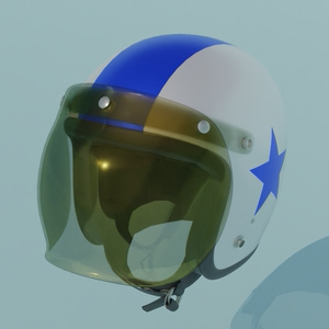 ヘルメット　3Dモデル 缩略图 4