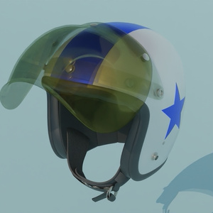 ヘルメット　3Dモデル 缩略图 5