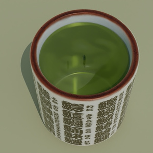 湯呑み　3Dモデル 缩略图 5