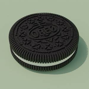 クリームサンドクッキー　3Dモデル 缩略图 4