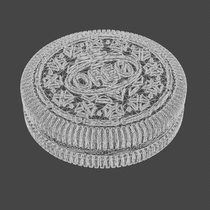 クリームサンドクッキー　3Dモデル 缩略图 6