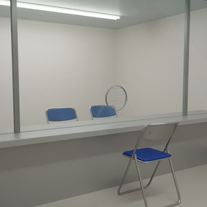 面会室　3Dモデル 缩略图 3