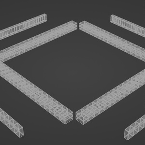 麻雀牌セット　3Dモデル 缩略图 6