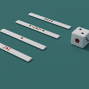 麻雀牌セット　3Dモデル 缩略图 7