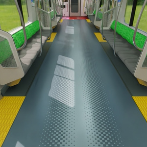 電車内部2　3Dモデル 缩略图 14