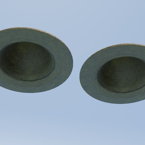 麦わら帽子　3Dモデル 缩略图 4
