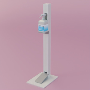 アルコールスプレー　3Dモデル 缩略图 4