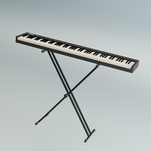 キーボード　3Dモデル 缩略图 2