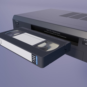 VHSデッキ　3Dモデル 缩略图 5