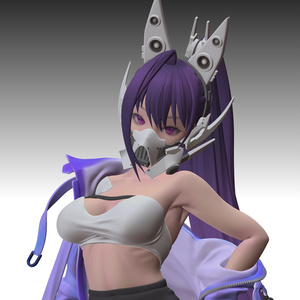 1/4 ブルーアーカイブ トキ(バニーガール) ガレージキット