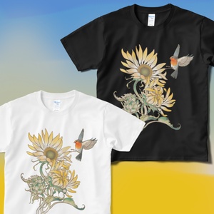 【ソレイユ企画展】向日葵と駒鳥　２色