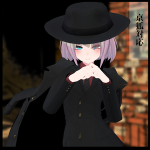 3Dモデル　マフィア衣装　対応・LEEMEREEVA&レナ・カクテル&京狐　
