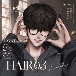 【𝑳𝒖𝒏𝒆𝒍𝒍𝒆 𝑯𝒂𝒊𝒓 03】 Dandy Cut