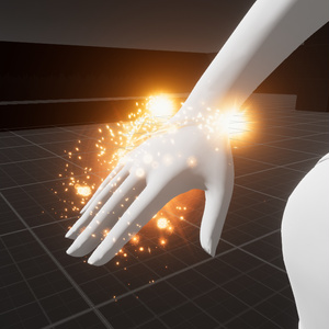 【Unity/VRChat】HandParticles by Raivo