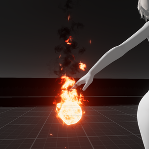 【Unity/VRChat】Fireball Springjoint by Raivo