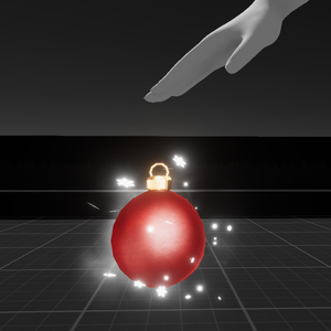 【Unity/VRChat】ChristmasBall Springjoint by Raivo