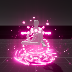 【Unity/VRChat】Hearts AFK Particles by Raivo