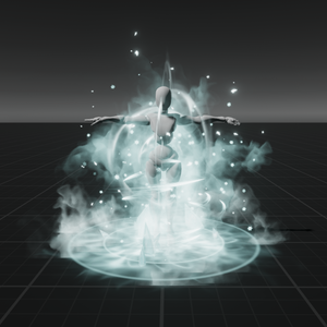 【Unity/VRChat】Updated! Ice Aura by Raivo