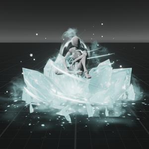 【Unity/VRChat】Updated! Ice AFK Particles by Raivo
