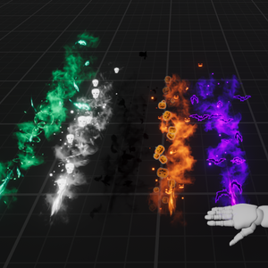 【Unity/VRChat】Spooky Hand Particles by Raivo