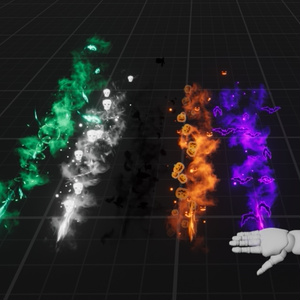 【Unity/VRChat】Spooky Hand Particles by Raivo