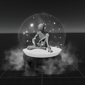 【Unity/VRChat】SnowGlobe AFK by Raivo