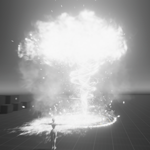 【Unity/VRChat】SnowStorm Tornado by Raivo