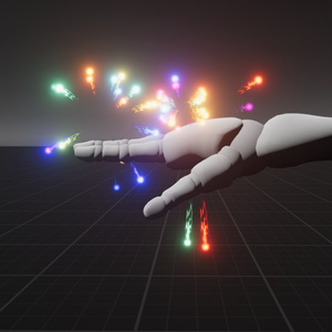【Unity/VRChat】UPDATED FREE Firework Hand Particles by Raivo
