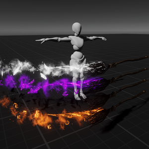 【Unity/VRChat】Spooky Brooms by Raivo