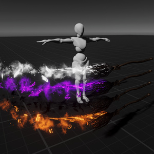 【Unity/VRChat】Spooky Brooms by Raivo