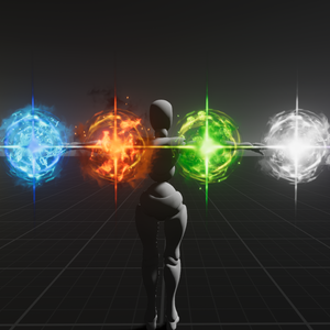 【Unity/VRChat】Elemental BackTrack Particles by Raivo