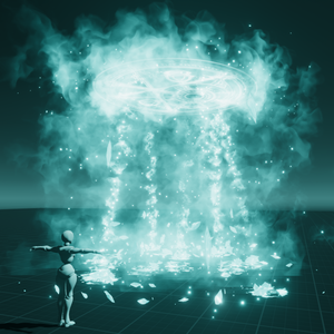 【Unity/VRChat】Ice Storm Attack by Raivo