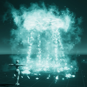 【Unity/VRChat】Ice Storm Attack by Raivo