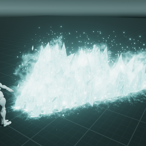 【Unity/VRChat】Ice Spikes Attack by Raivo
