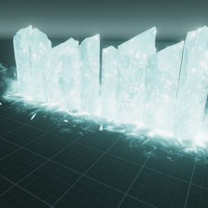 【Unity/VRChat】Ice Wall Spell by Raivo