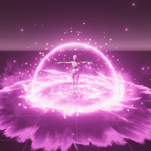【Unity/VRChat】Spirit Blossom Shield by Raivo