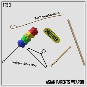 [0¥ / Free] Asian parents weapon (アジアの親の武器)