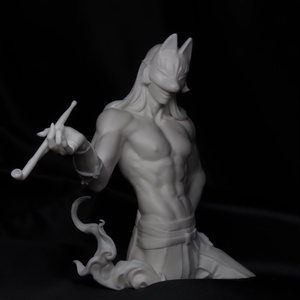 終次販売】キナコ 1/7黒白バニー - 武神技研 - BOOTH